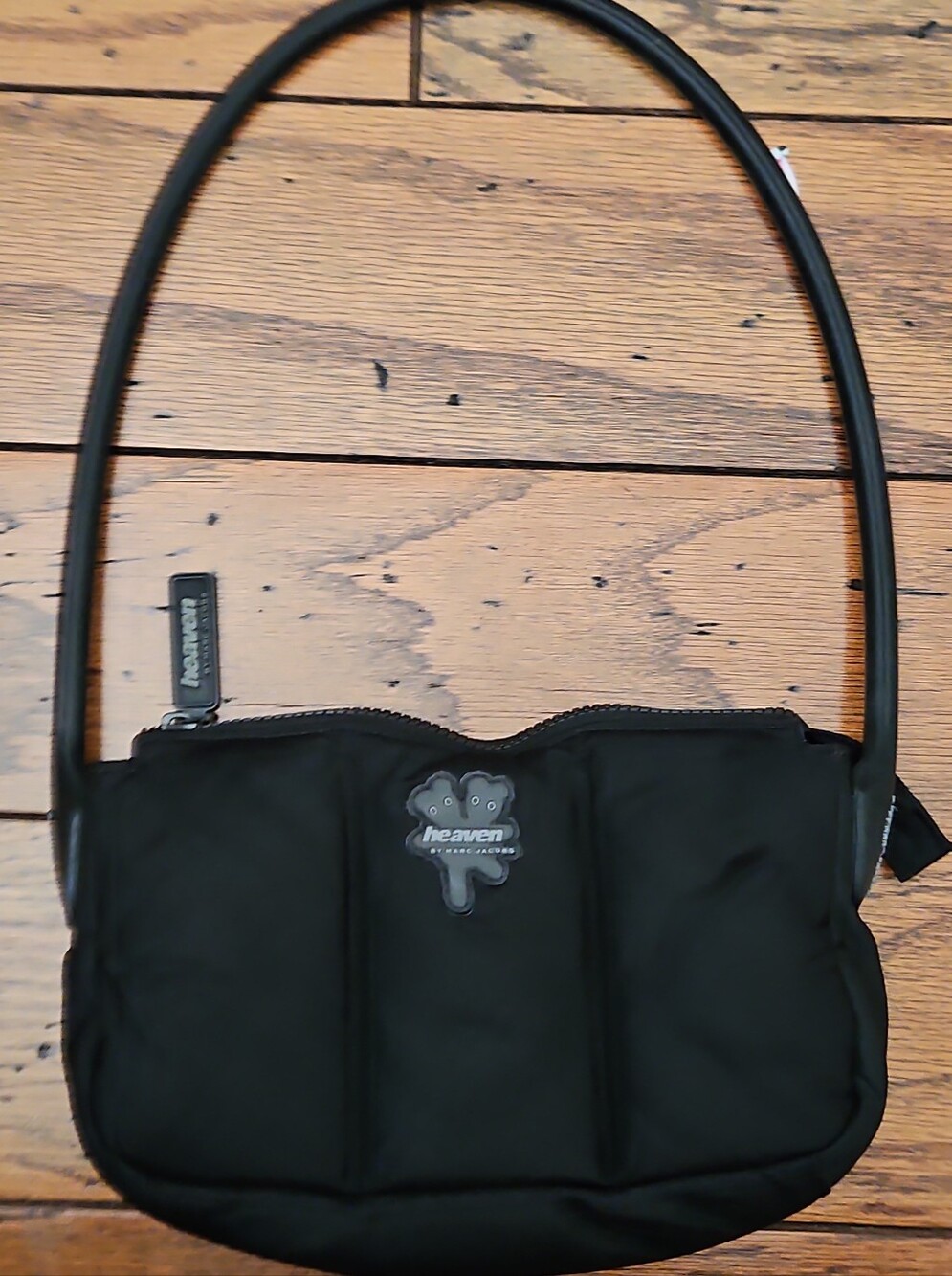 Marc Jacobs x Heaven Puffy Nylon Shoulder Bag Black